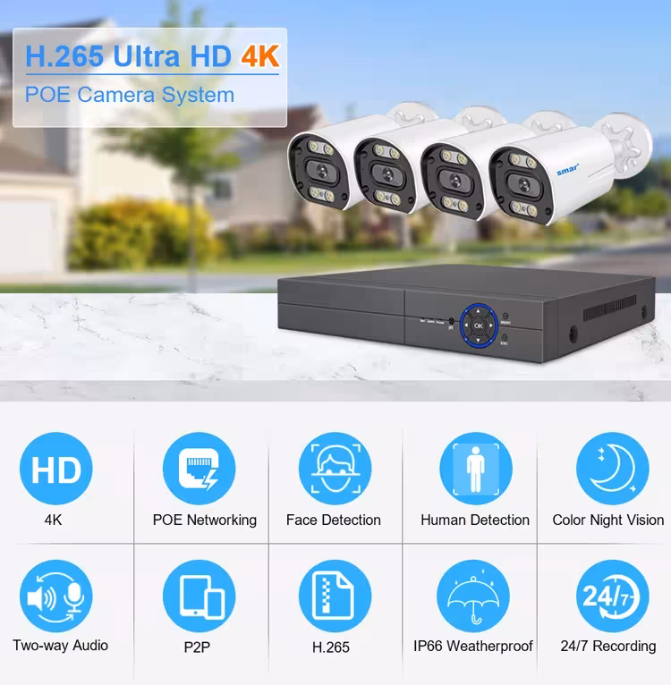 POE NVR security system