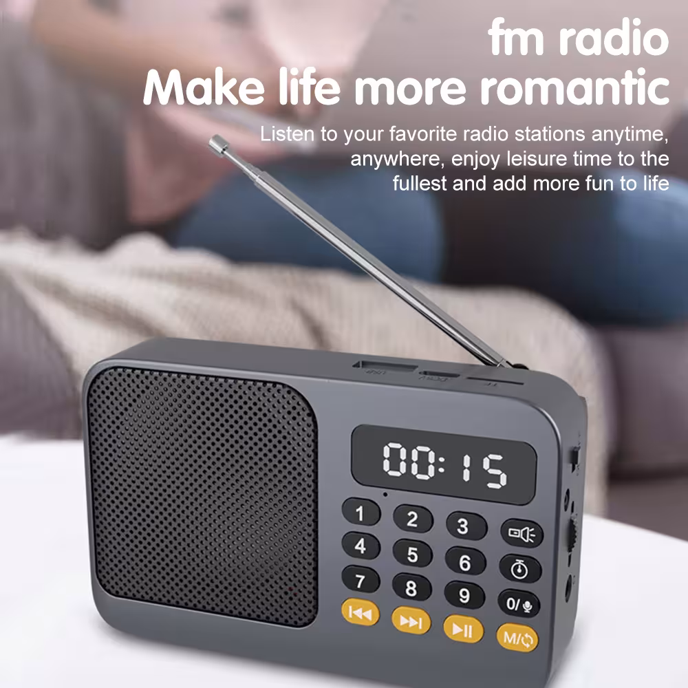 portable FM radio Bluetooth