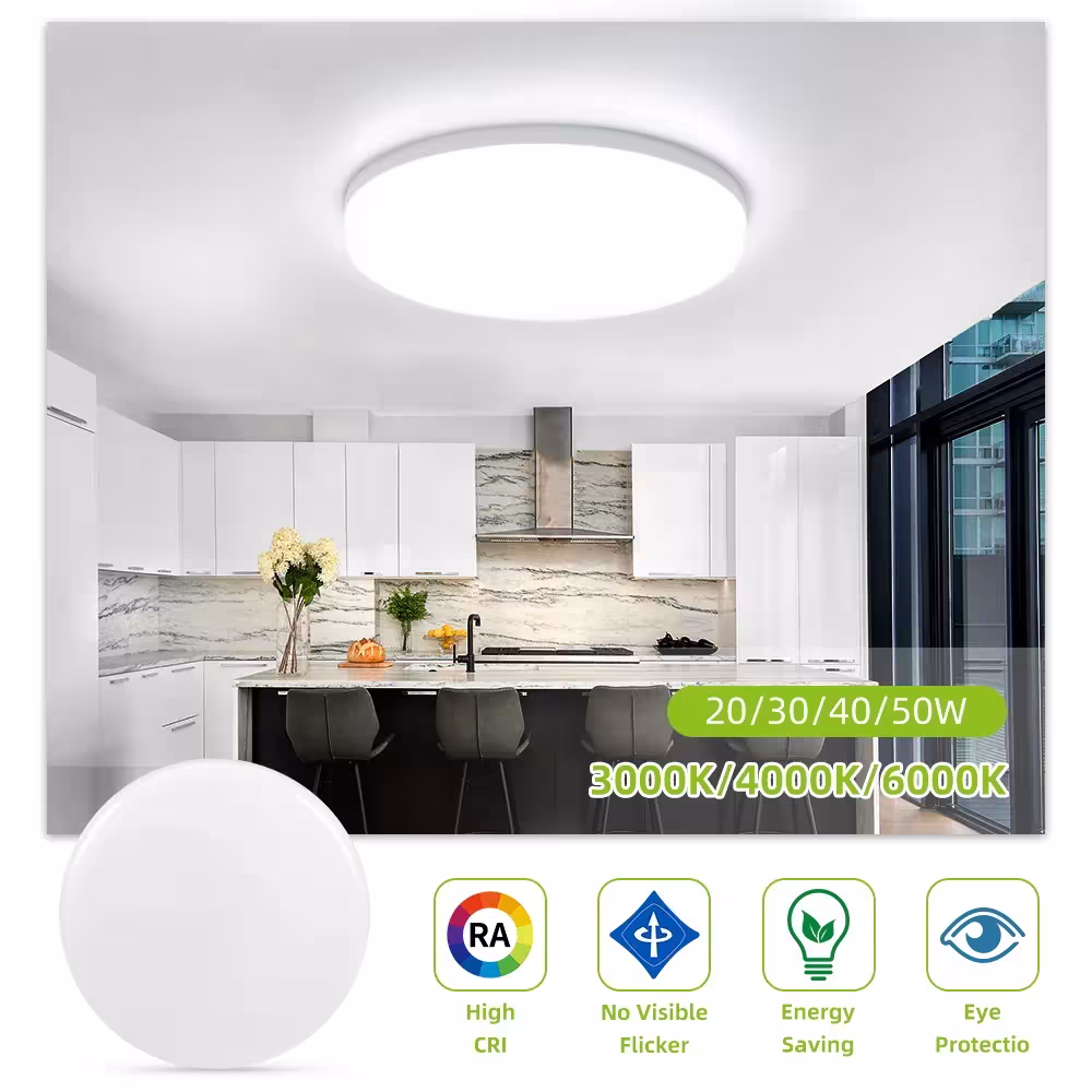 Éclairage au plafond LED