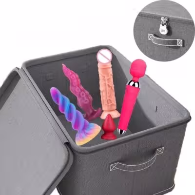 Repositore di blocco con password per oggetti intimi 32cm x 24cm x 18cm
