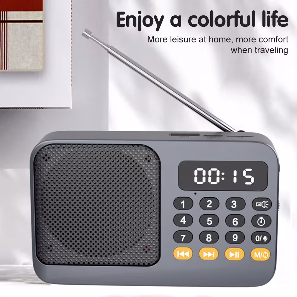 portable FM radio Bluetooth
