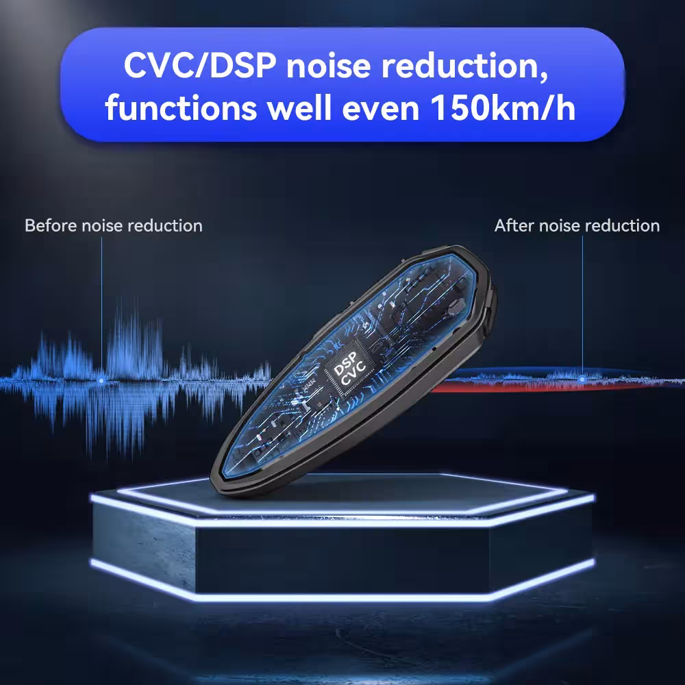 Bluetooth intercom motociklui