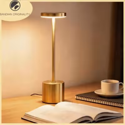 Lampa stołowa LED z czujnikiem dotykowym i ładowaniem USB