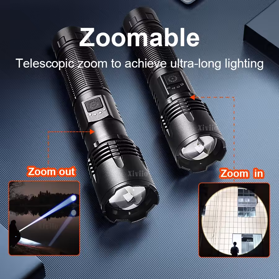 Linterna LED potente