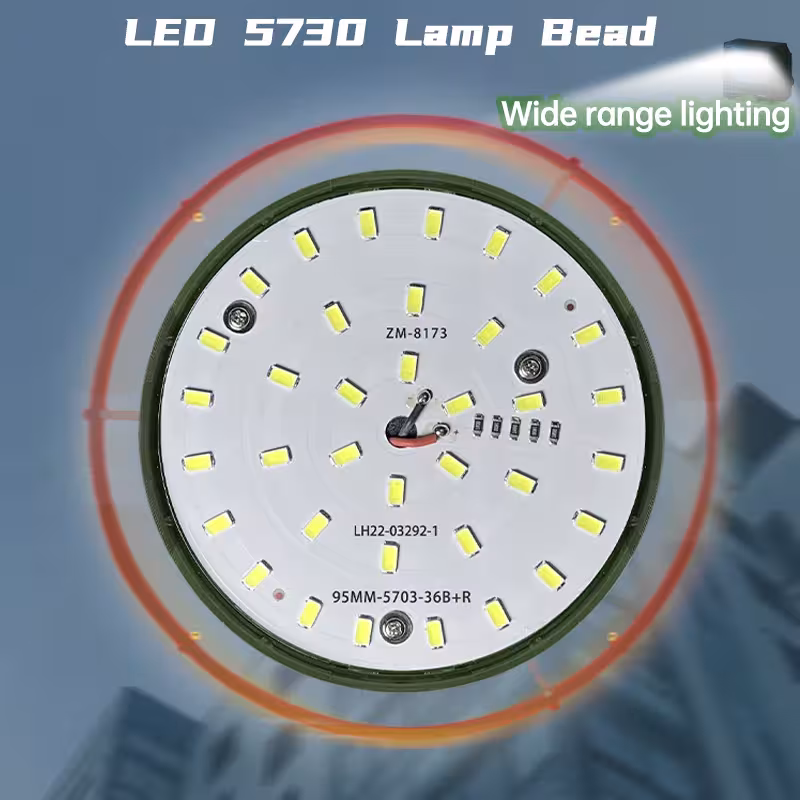 linterna LED portátil con imán