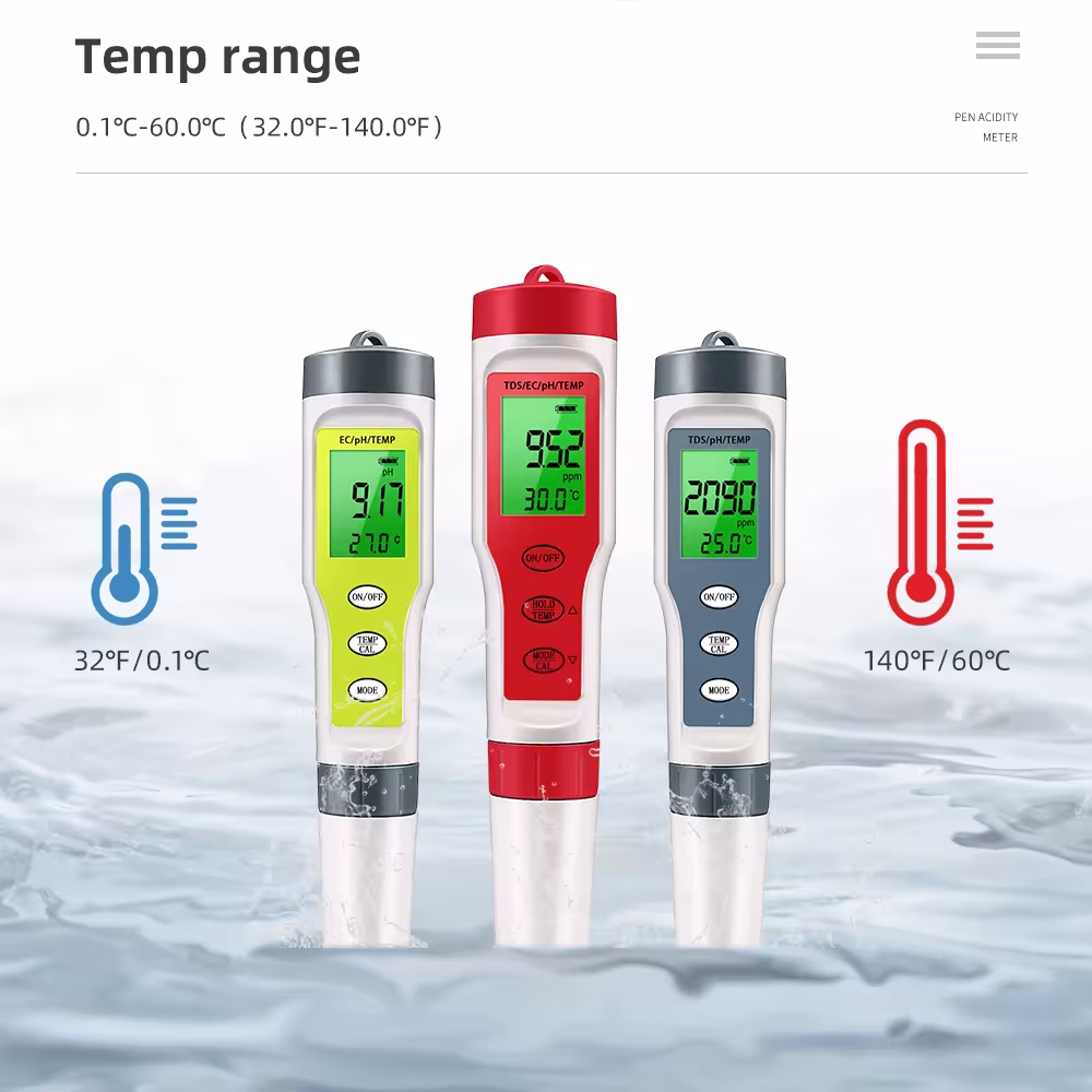 testeur de qualité d'eau