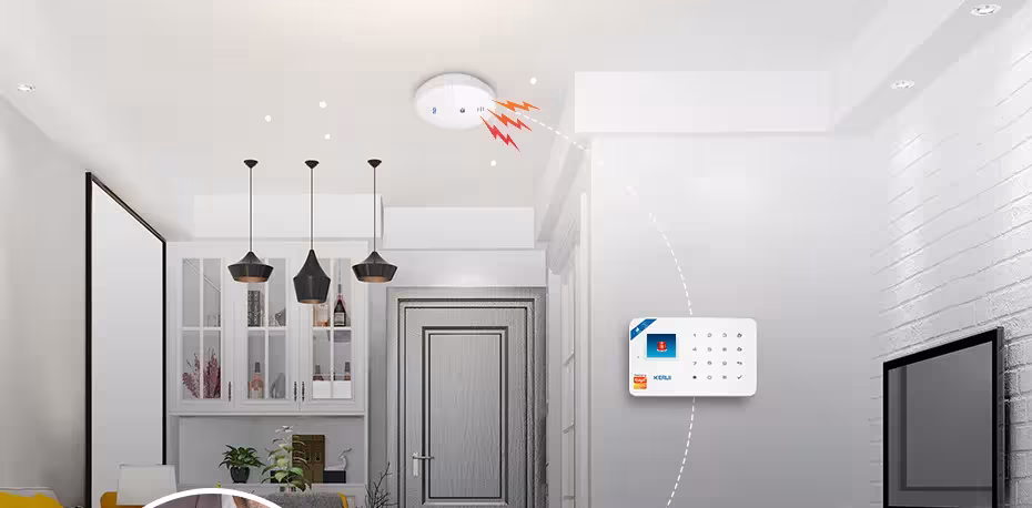 wireless smoke detector