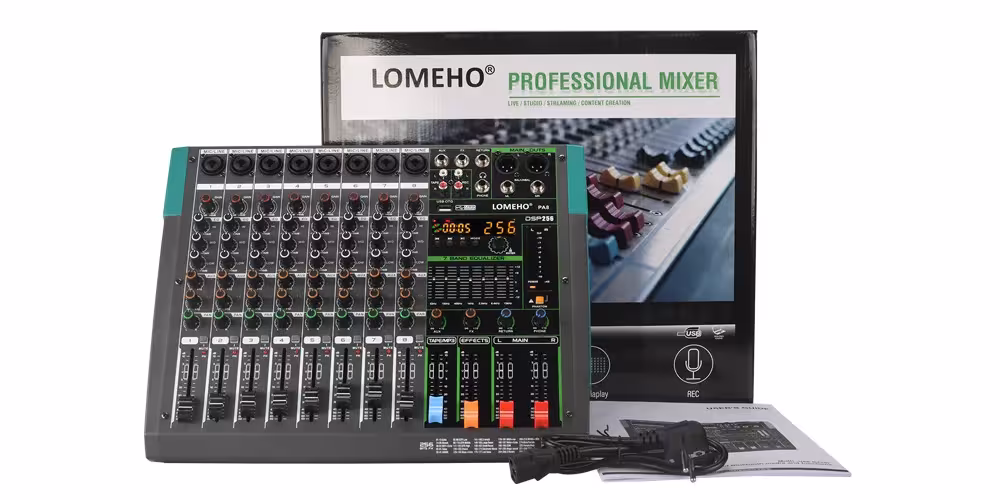 mixeur audio avec Bluetooth