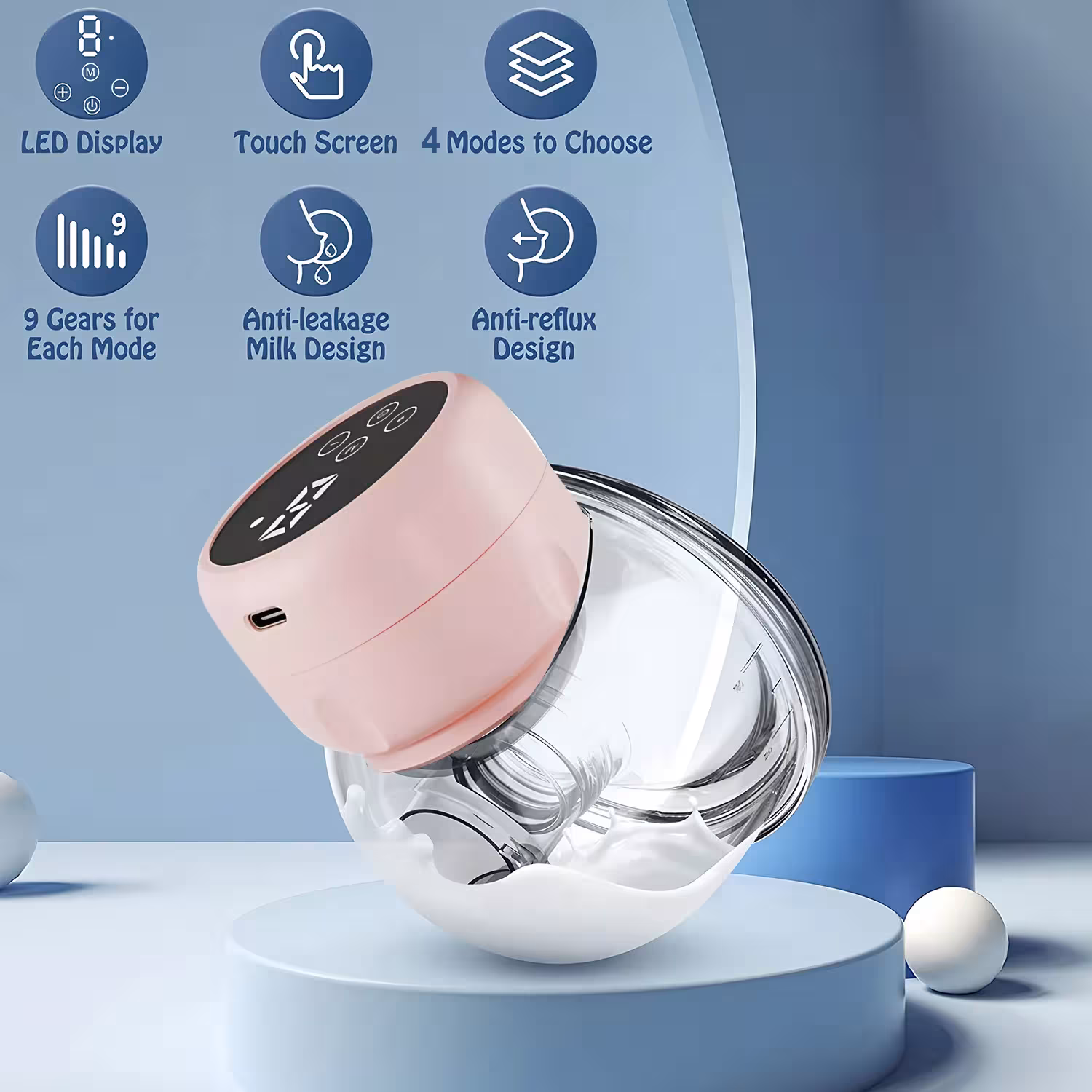 appareils électriques pour l'aspiration des seins