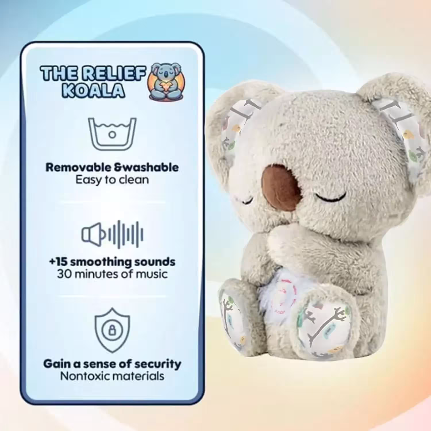 carboni di peluche per dormire