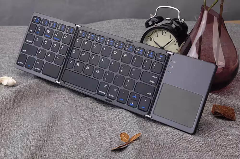 clavier Bluetooth pliable et portable