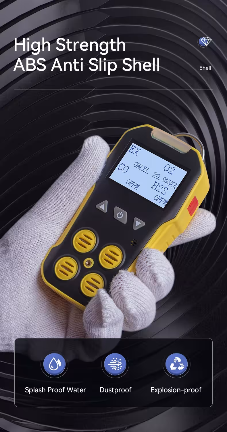 4-in-1 gas detector