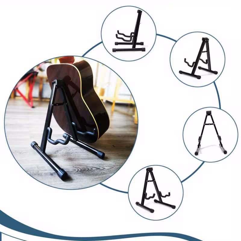support de guitare portable