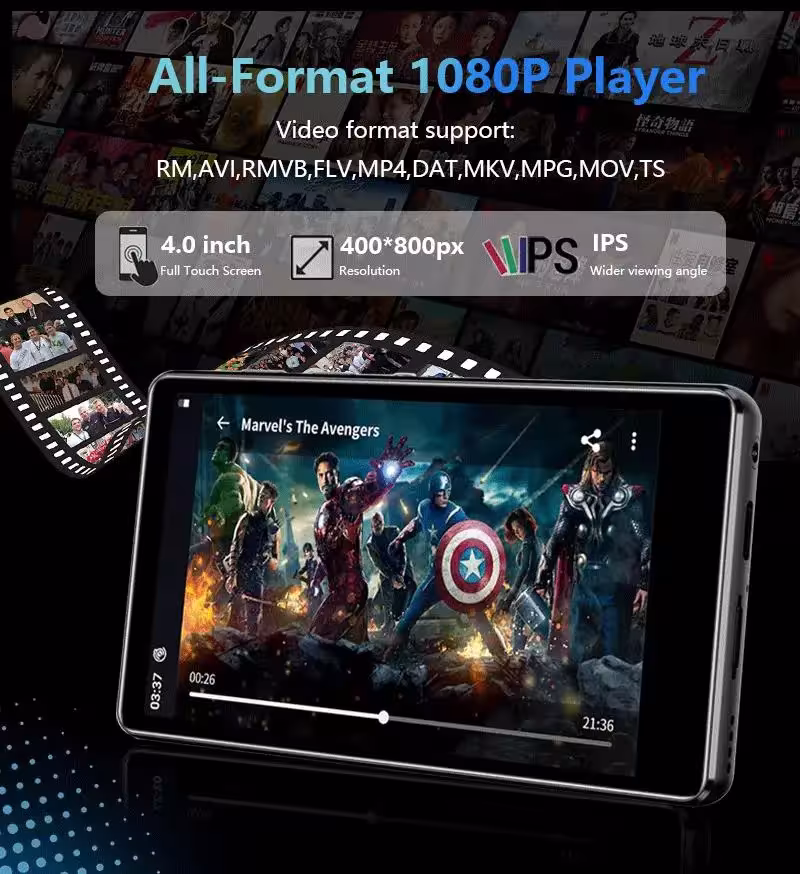 Lettore MP3 Android WiFi