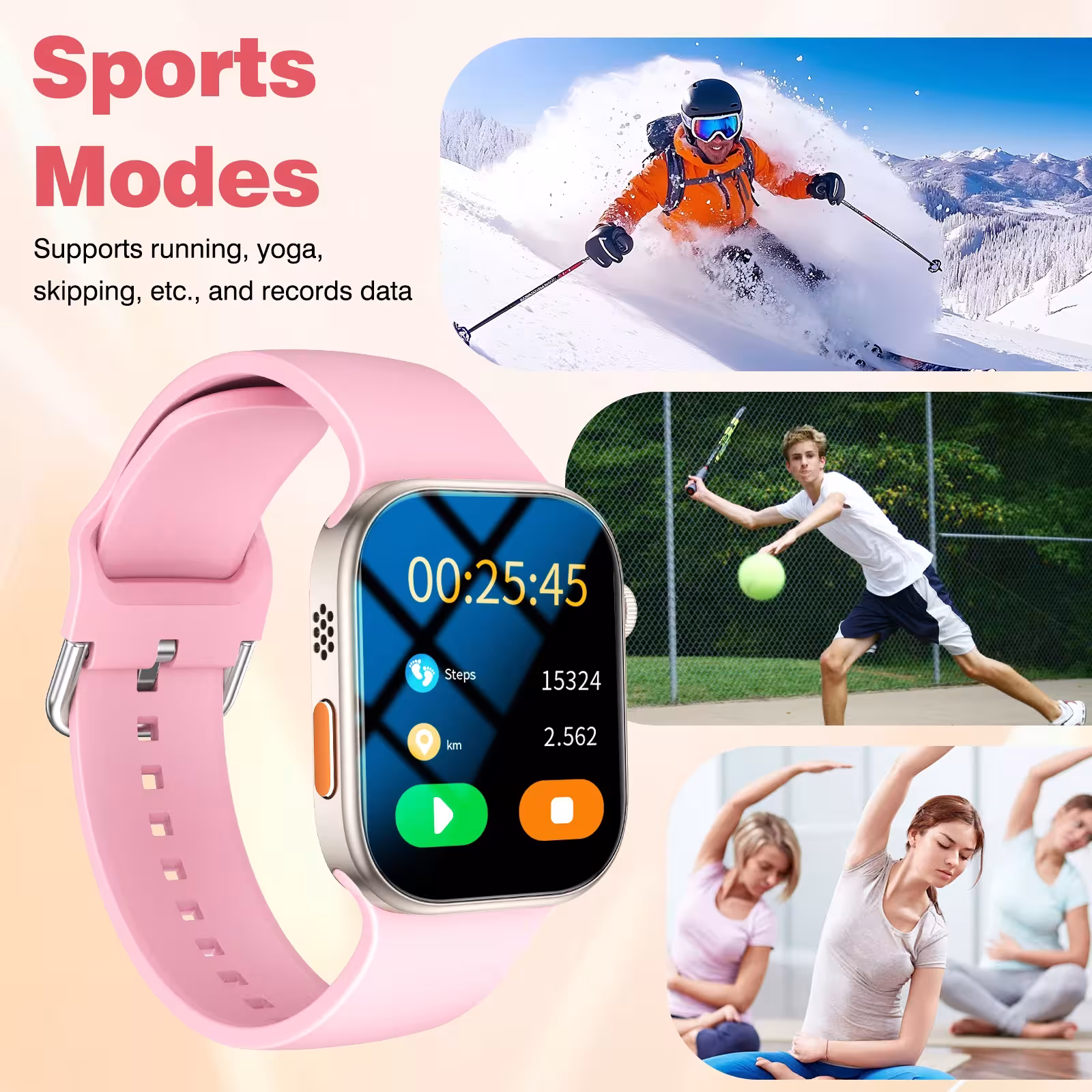 smart clock with screen
