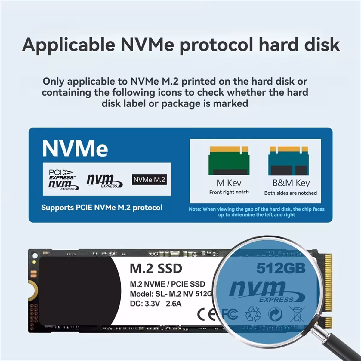 Carte USB SSD M2 3.2