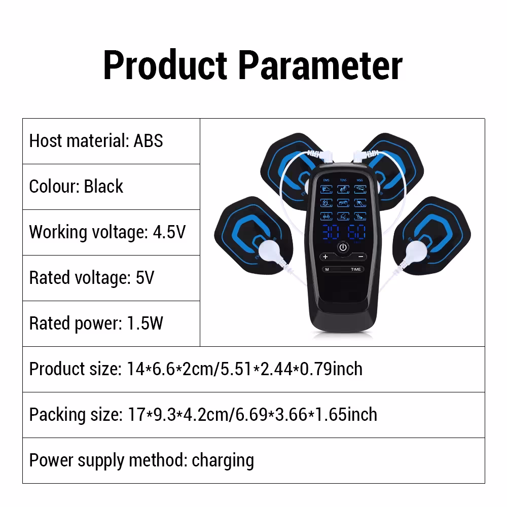stimulateur de massage électrique TENS EMS