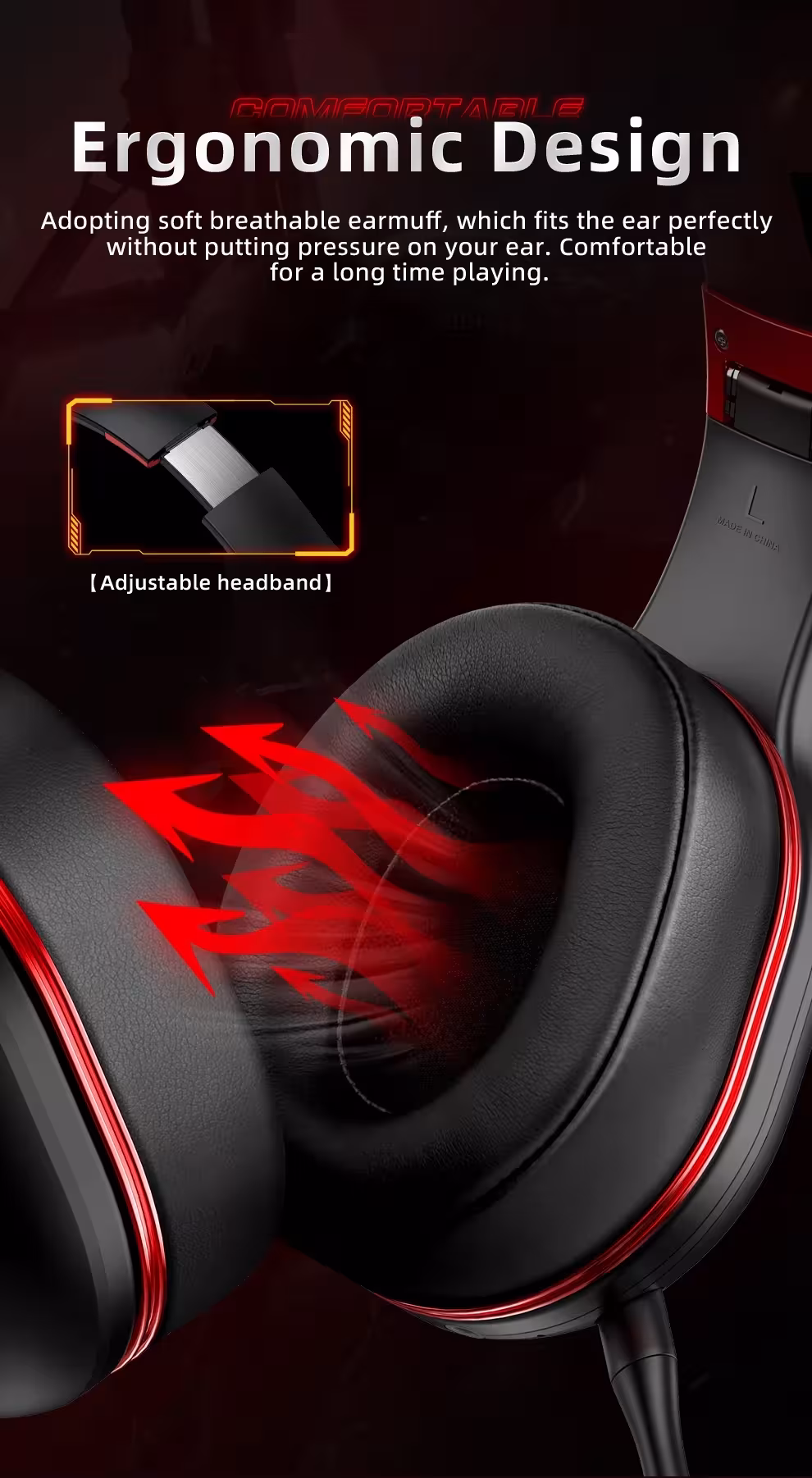 casque de jeu sans fil