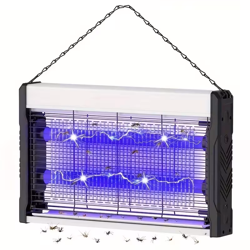 trampa para mosquitos con luz UV