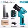 2 batteries