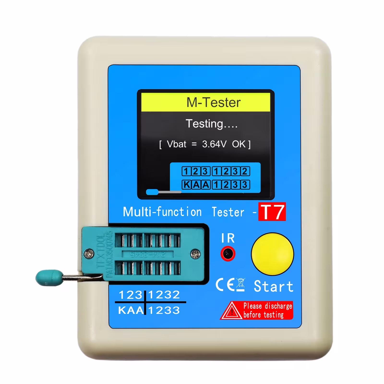 transistor tester multimeter