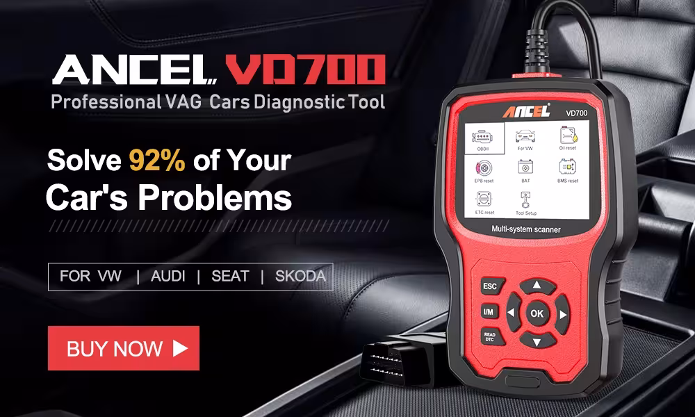 Escáner OBD2 para VW Audi
