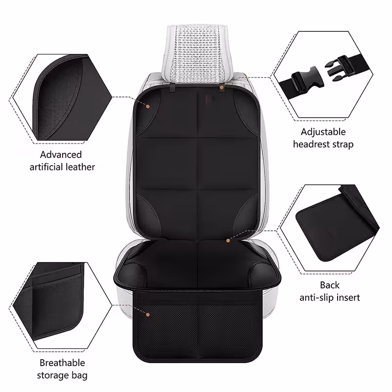 protección del asiento del coche para el niño