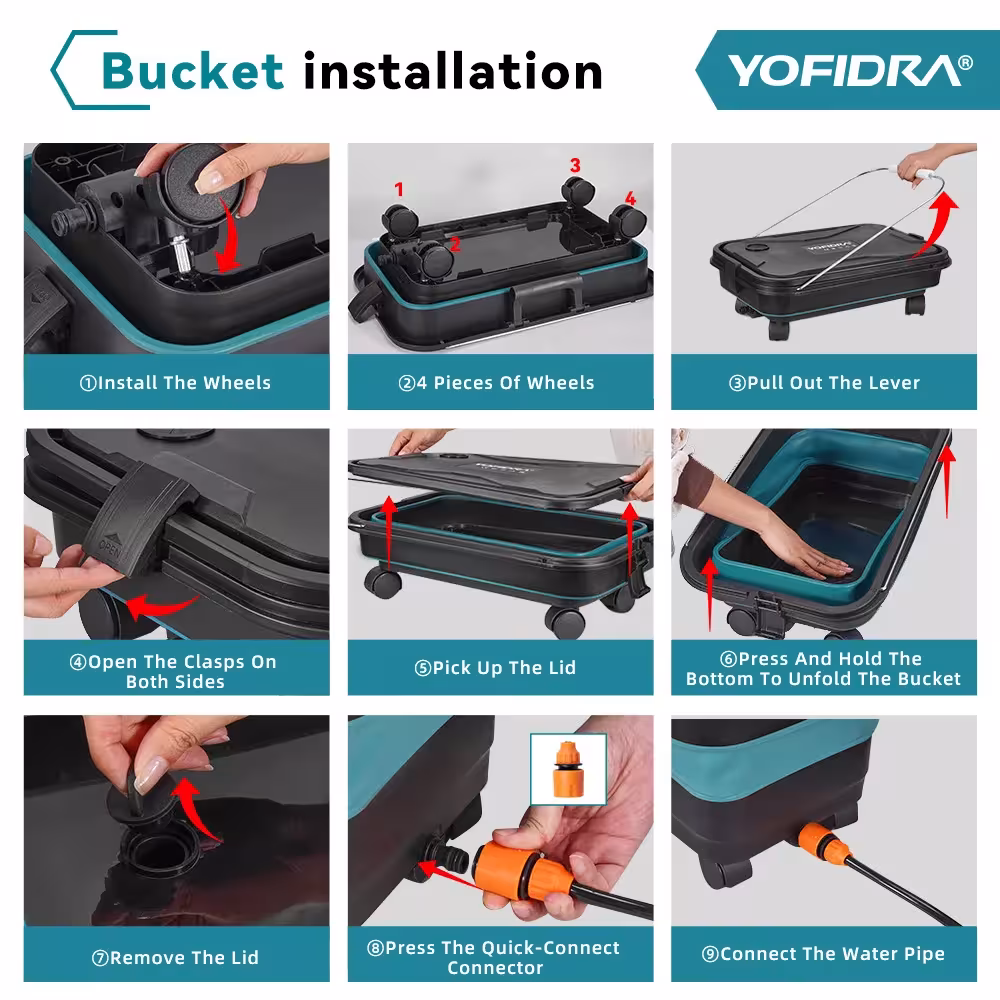 wireless high pressure washing machine