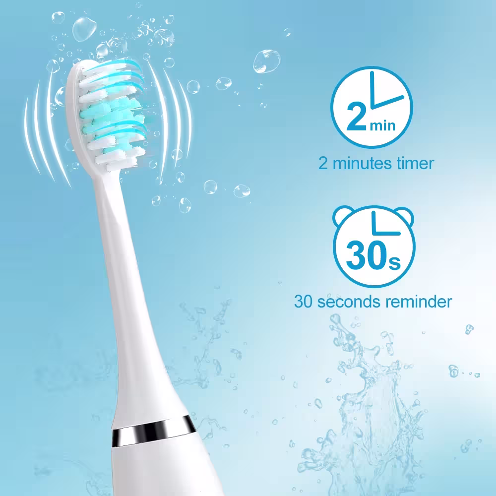 brosse à dents électrique à ultrasons LED