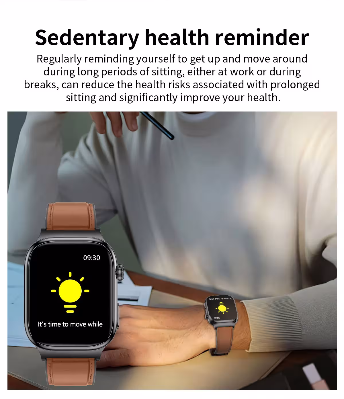 relojes inteligentes con sensores de seguimiento de la salud