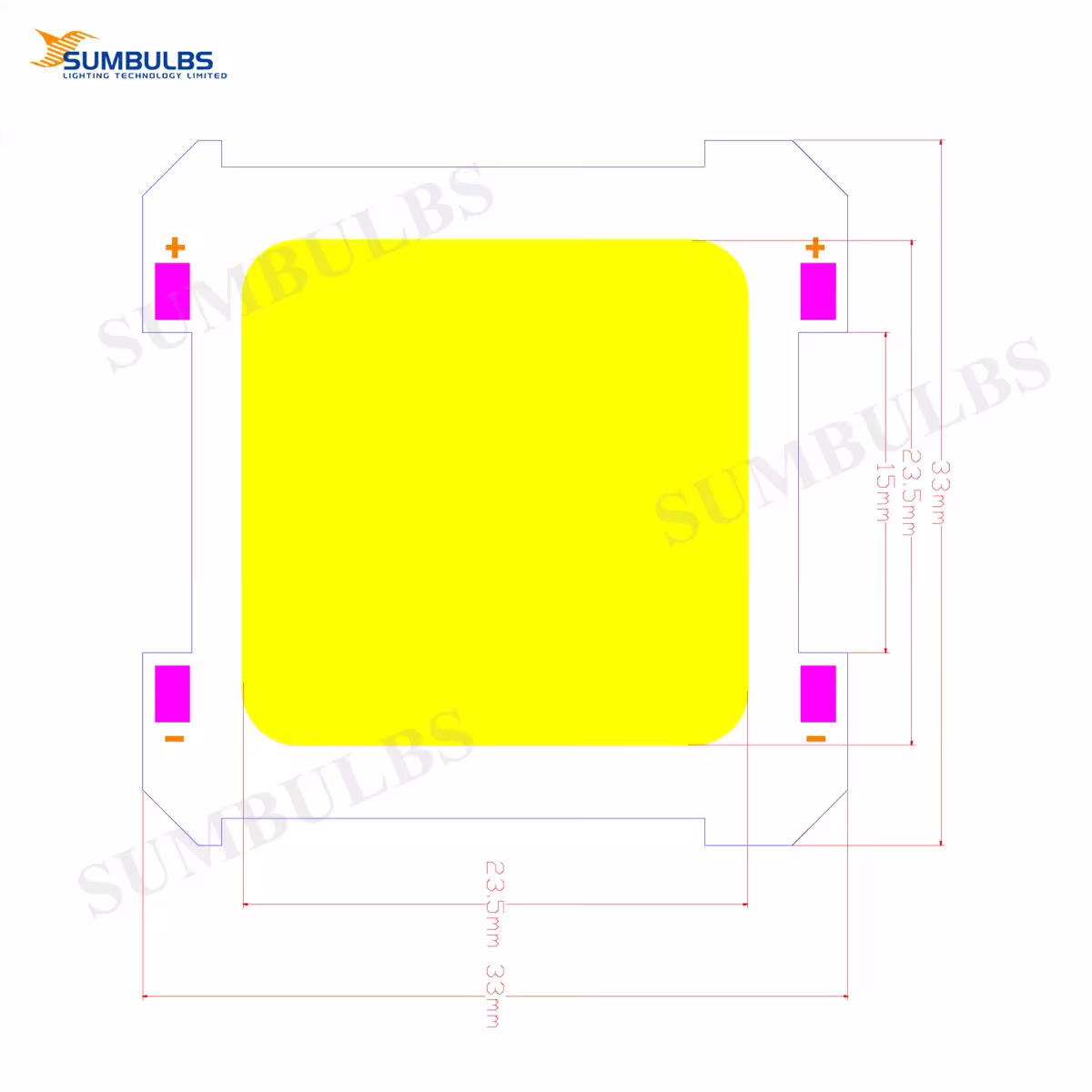 LED COB 5W 3V