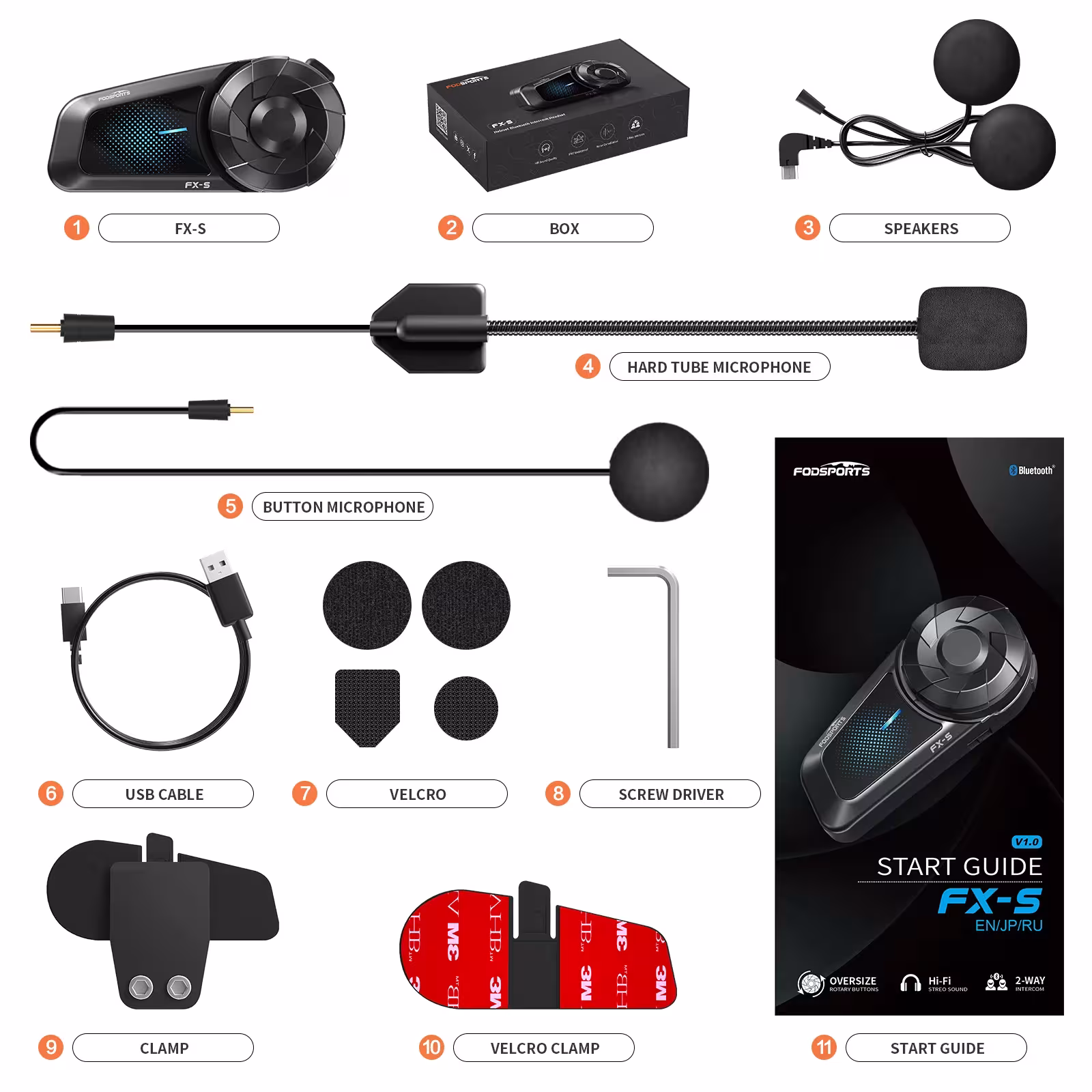 motociklo interkomu šalmas Bluetooth