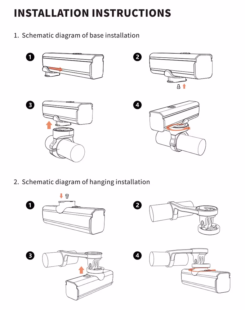 bicycle front lamp LED