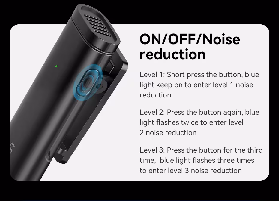 micrófono inalámbrico para smartphone