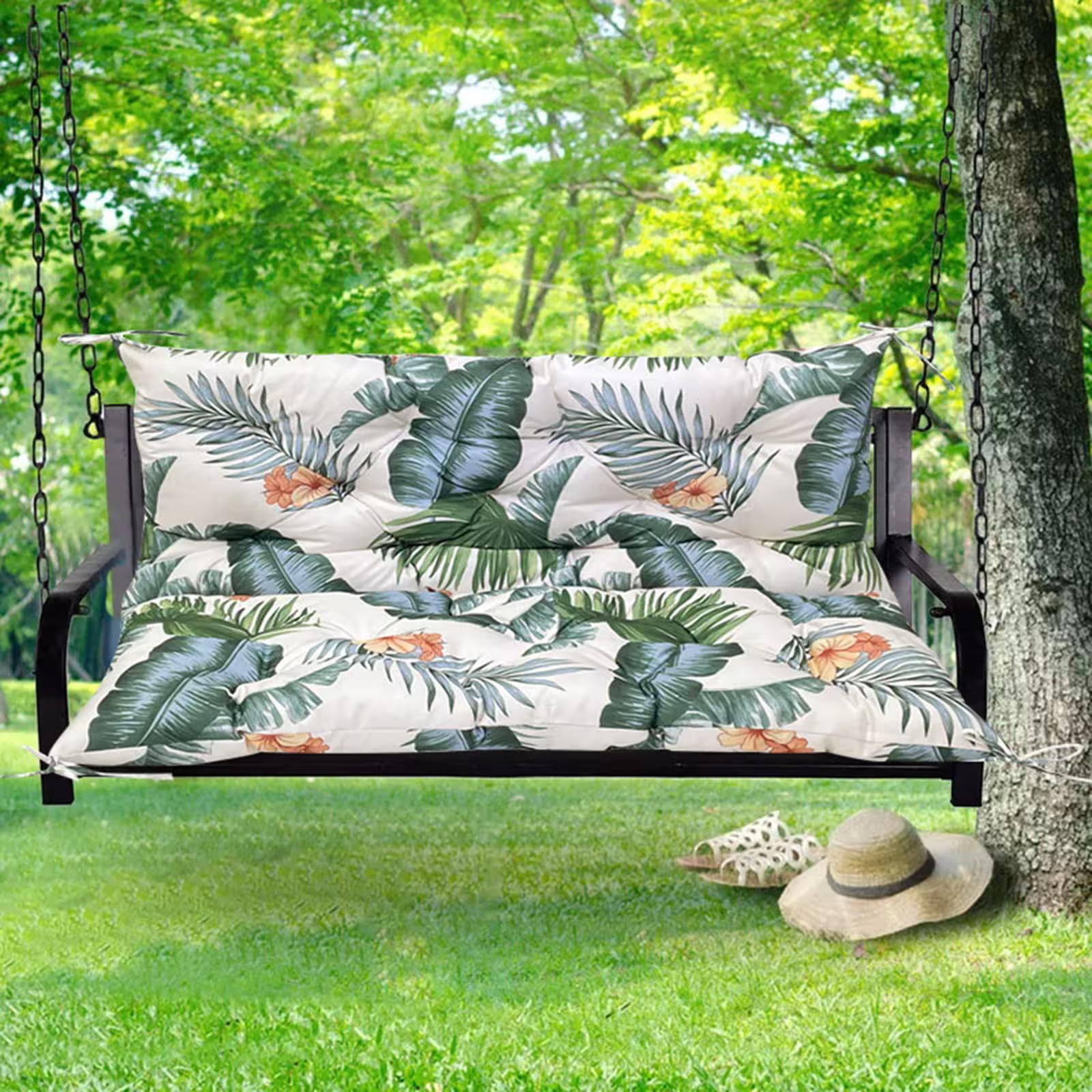 coussin de banc de jardin