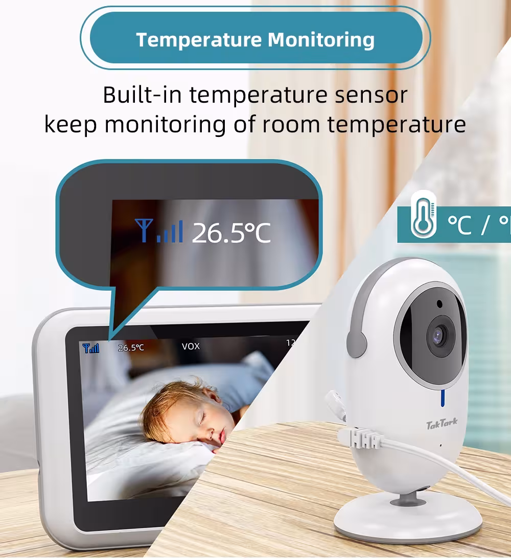 Monitor de video para bebés