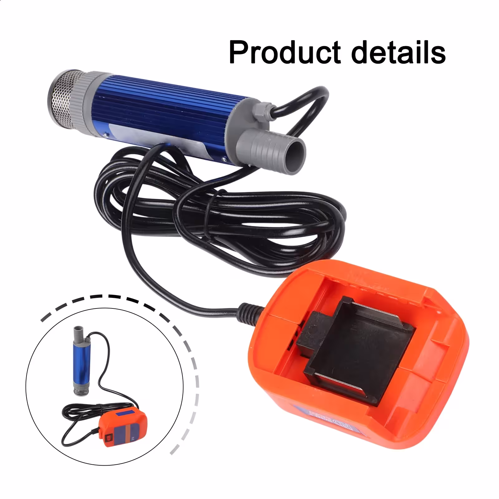 pompa della batteria al litio 12V