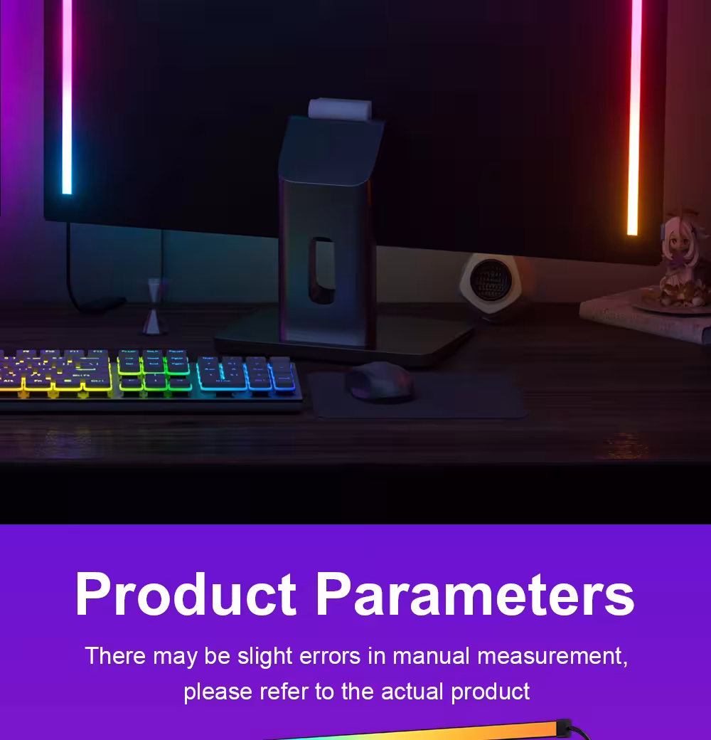 RGB LED band monitors