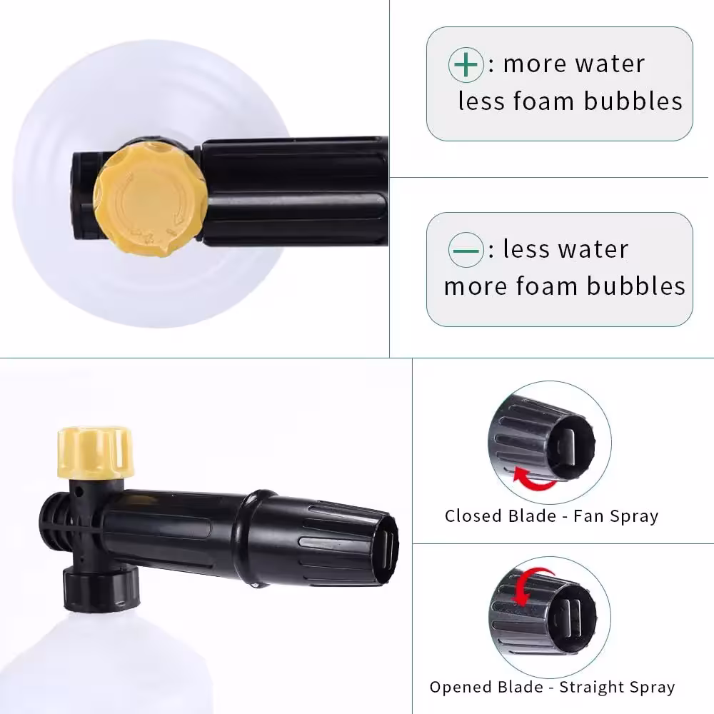 foam generator for pressure washer