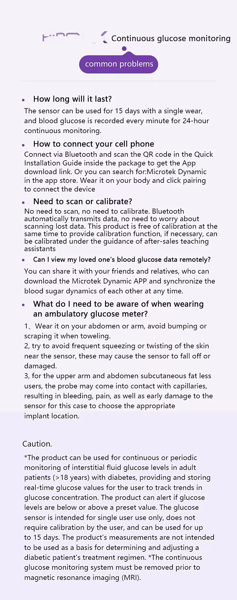 sensor de glucosa 24h