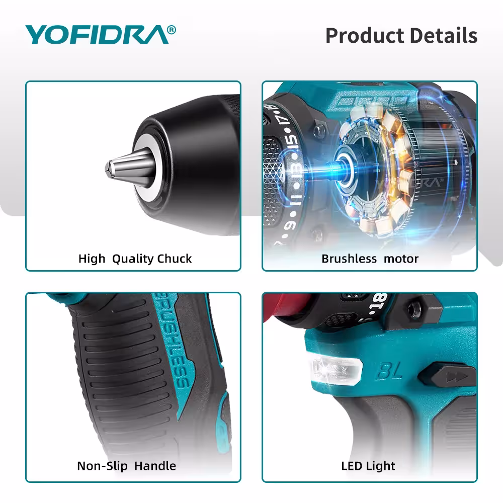 broca para taladro eléctrico Makita