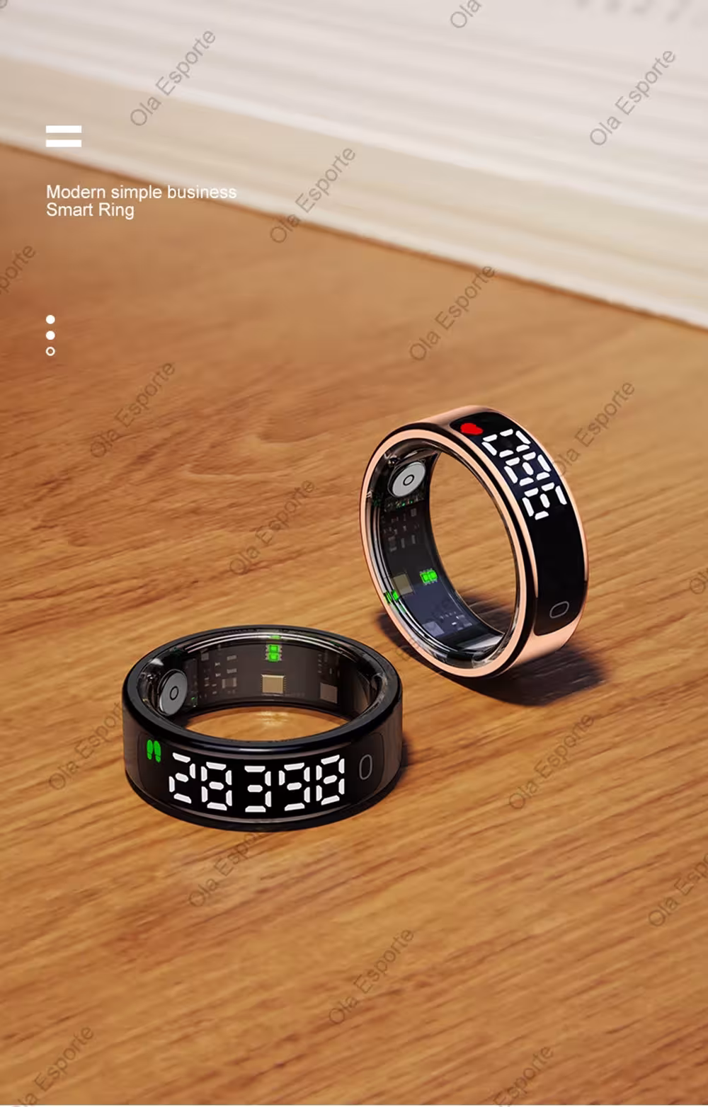 smart ring with display