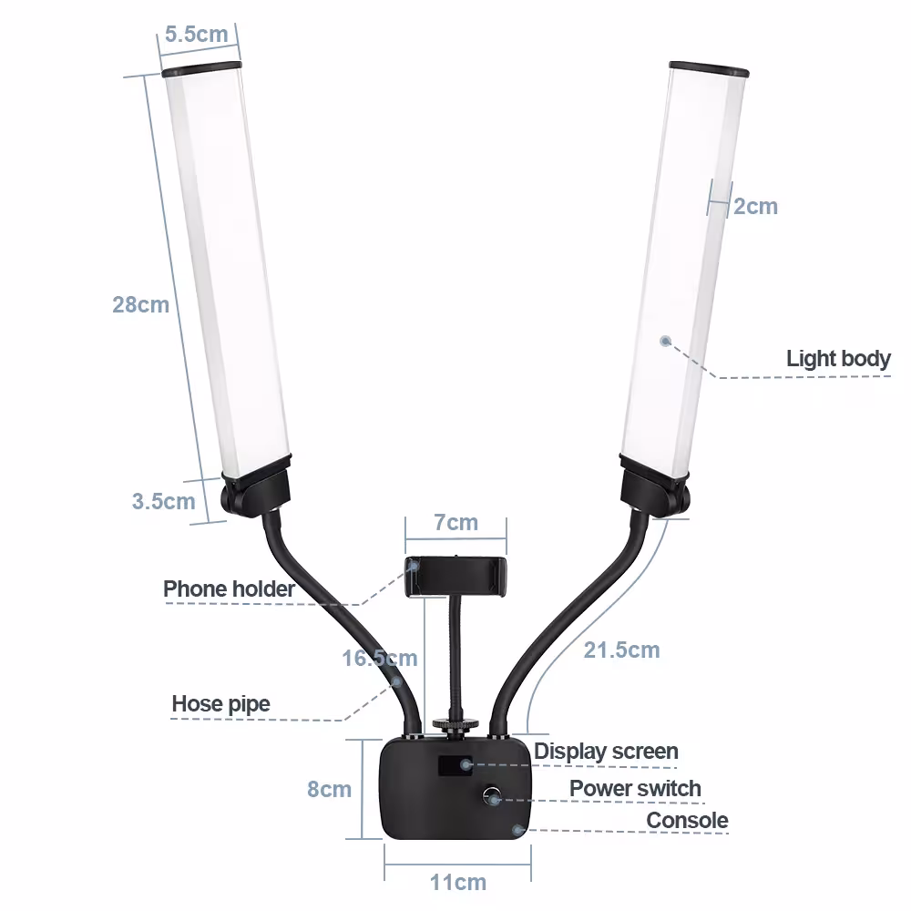illuminazione LED per studio