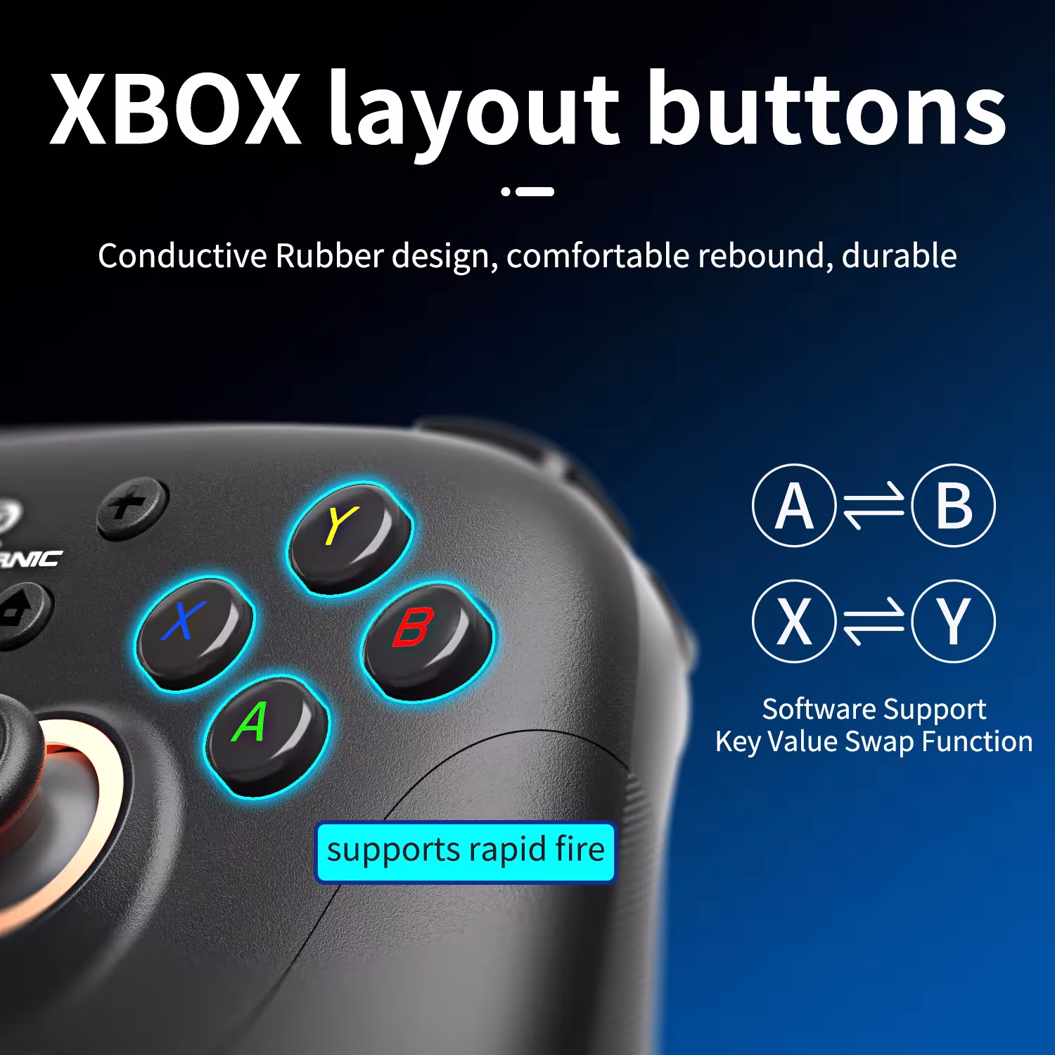 contrôleur de jeu Bluetooth