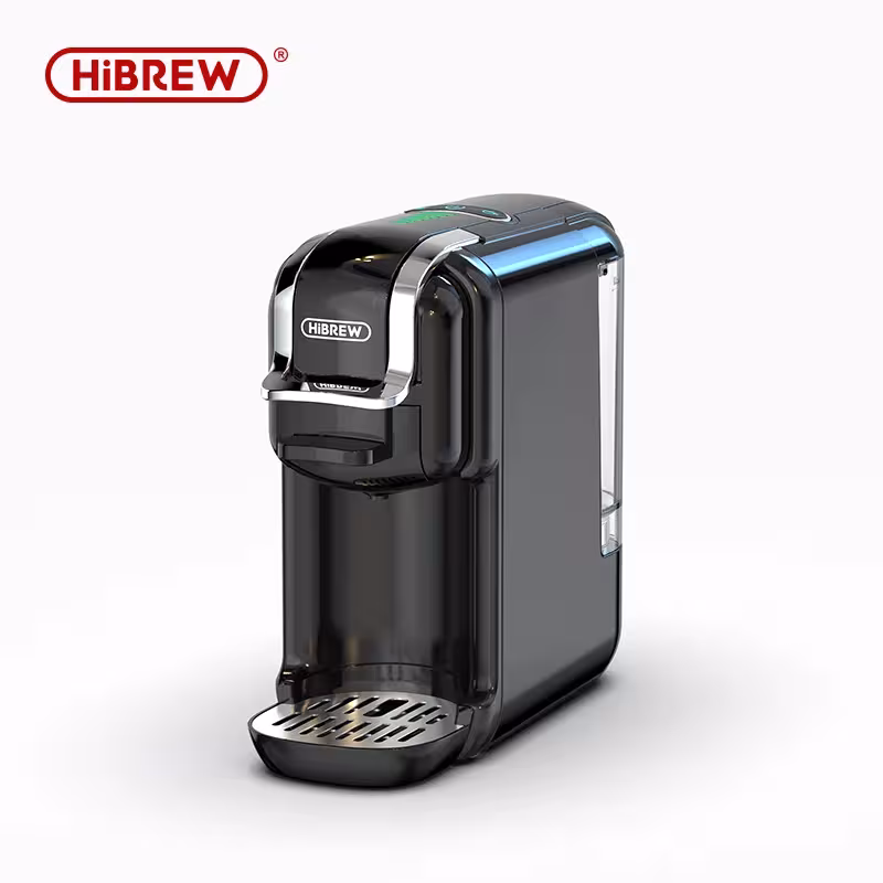 HiBREW 5 en 1 machine à café multifonction à capsules pour boissons froides et chaudes cappuccino 20 bars