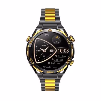 Montre intelligente GPS Blackview W90 Pro, écran HD AMOLED de 1,43 pouce, batterie de 900 mAh, autonomie de 20 jours.