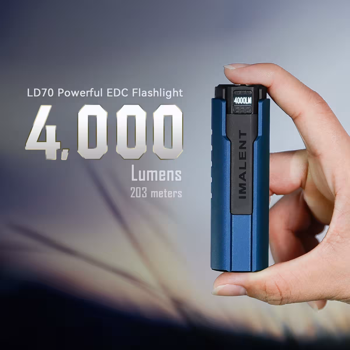 lampe de poche rechargeable 4000 lumen