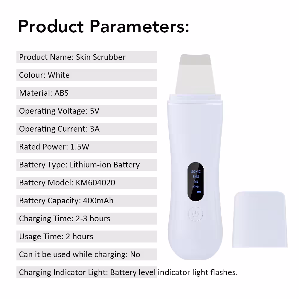 ultrasonic facial cleansing device
