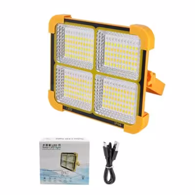 528LED solarbetriebene wasserdichte Lampe 10000mAh für Zelte