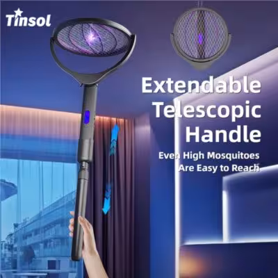 TINSOL Rocket de réservation électrique amovible avec tête rotative rechargeable